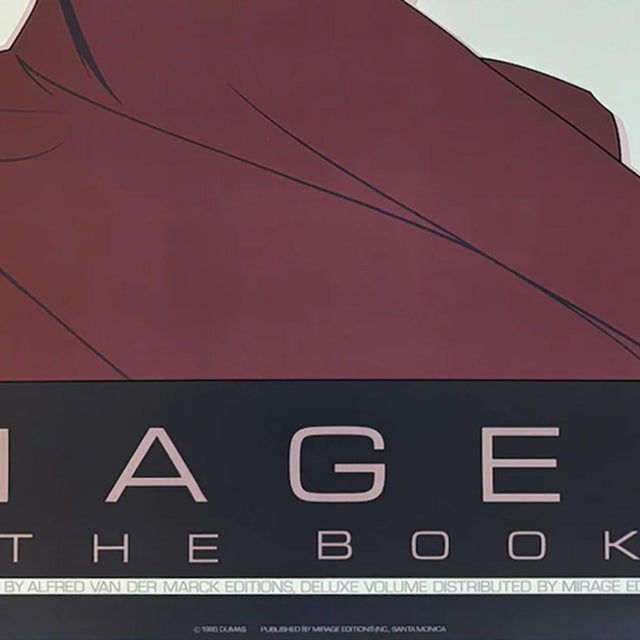 Patrick Nagel, The Book, Lithograph, 1985 For Sale - Image 4 of 7