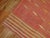 Melon Red Vintage Turkish Kilim Room Size Rug For Sale In New York - Image 6 of 6