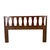 Mid 20th Century Mid-Century Bowtie Walnut Headboard, Full/Queen 60” For Sale - Image 5 of 12