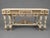 Cream 1970 French Louis XVI Cream Gold Beech Center Table For Sale - Image 8 of 12