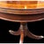 Wood Jonathan Charles Regency Crotch Mahogany Non-Extendable Dining Table For Sale - Image 7 of 12