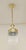 Gold Art Nouveau Pendant Lamp, 1890s For Sale - Image 8 of 8