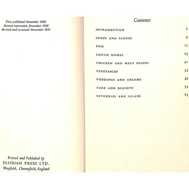 1950s "Food for the Greedy" Book 1951 Shaw, Nancy For Sale - Image 5 of 9