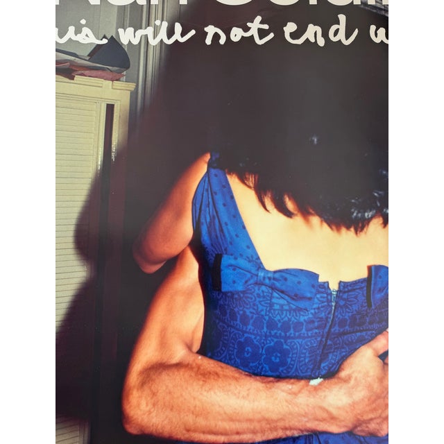 Nan Goldin – The Hug (1980), Original Exhibition Poster, Printed in the Netherlands For Sale - Image 6 of 8