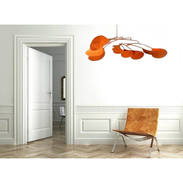 Large Impressive Indoor Hanging Mobile Sculpture by Artist Scott Donadio, 6 Ft. For Sale - Image 11 of 11