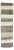 Vintage Shabby Chic Kilim Runner - 2'3" x 6'10" For Sale