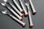 Metal 1970s Boho Chic Denby Regency White Jewel Flatware - Forks For Sale - Image 7 of 12