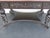 Early 1900s Heavy Carved Tiger Oak Library Console Table Partner Desk 6571a For Sale - Image 13 of 18