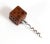 Absolutely fabulous vintage c.1940's carved walnut dice corkscrew! Great scale and detail, feels wonderful in your hand...