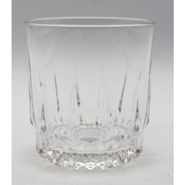 Mid-Century Modern Set of 12 Plus One Lancer by Arcoroc Whiskey Tumbler Glasses For Sale - Image 3 of 7