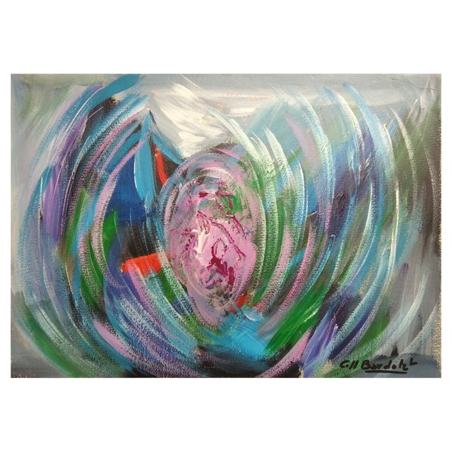 Josep Coll Bardolet, Composition, 1990, Acrylic on Canvas For Sale