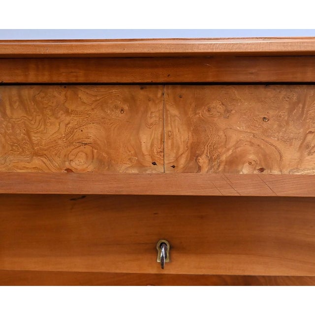 Mid-19th Century Empire Cherrywood Secretary For Sale - Image 12 of 18
