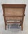 Vintage 1950s Dutch Colonial Teak Lounge Chair With Herringbone Caned Seat For Sale - Image 13 of 17