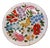 Hand-Painted and Numbered Plate from Kalocsa, Hungary, 1970s For Sale