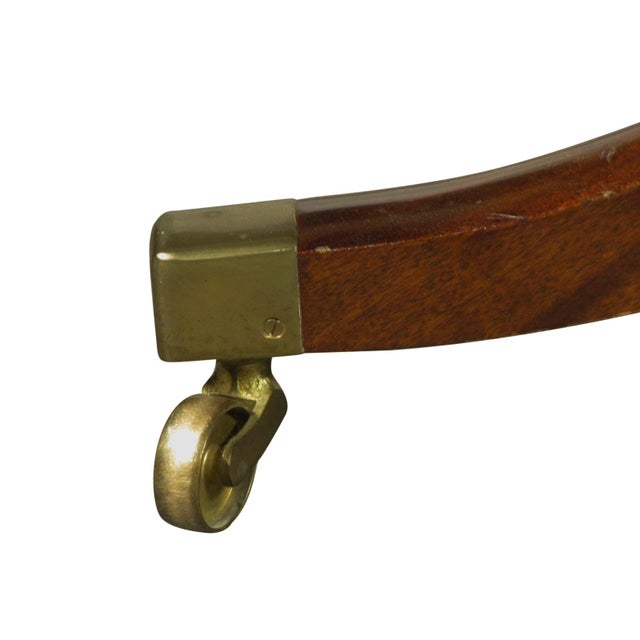 Regency Style Inlaid Drum Table For Sale - Image 9 of 9