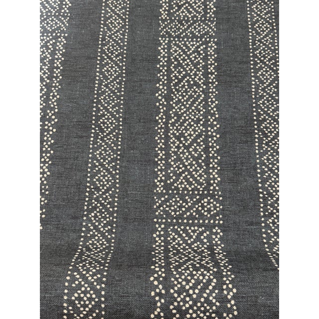 McLaurin & Piercy Miguel Linen Fabric 2 Yards For Sale - Image 4 of 6