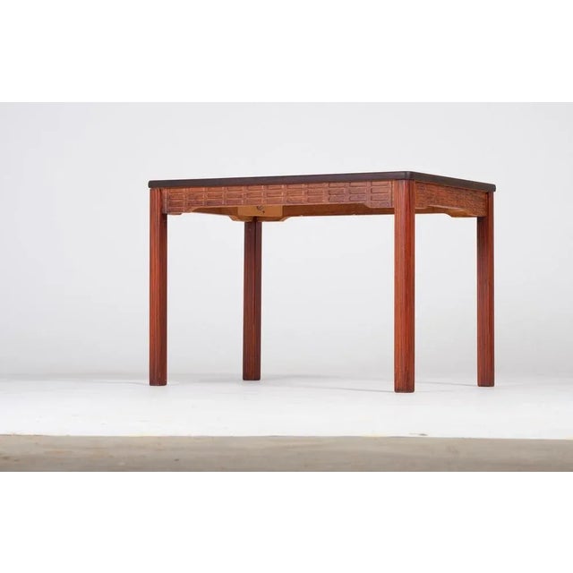Mid-Century Modern Rosewood Side or Coffee Table, Denmark, 1960s For Sale - Image 3 of 8