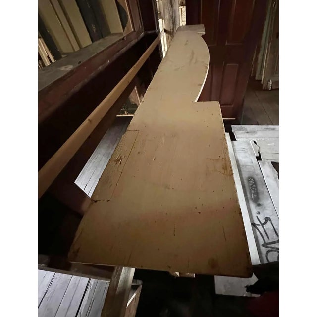 Traditional Antique Federal Mantel - Painted Wood For Sale - Image 3 of 9