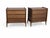 Mid-Century Modern Mid Century Modern Walnut Nightstands. - Pair For Sale - Image 3 of 10