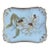 Antique 19th Century Haviland & Co. Limoges Hand-Painted Porcelain Orchid Tray For Sale