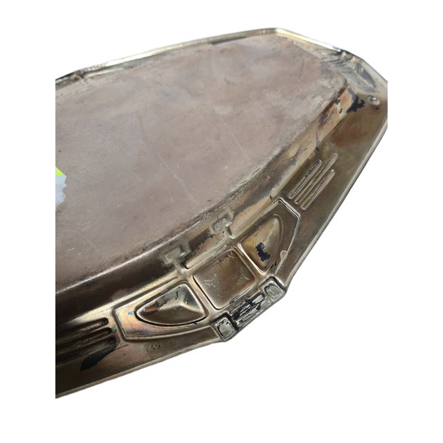 1930s Art Nouveau Tray, Former Czechoslovakia, 1900s For Sale - Image 5 of 8