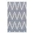 Pasargad Home Simplicity Navy Cotton Area Rug- 9' 0" X 12' 0" For Sale