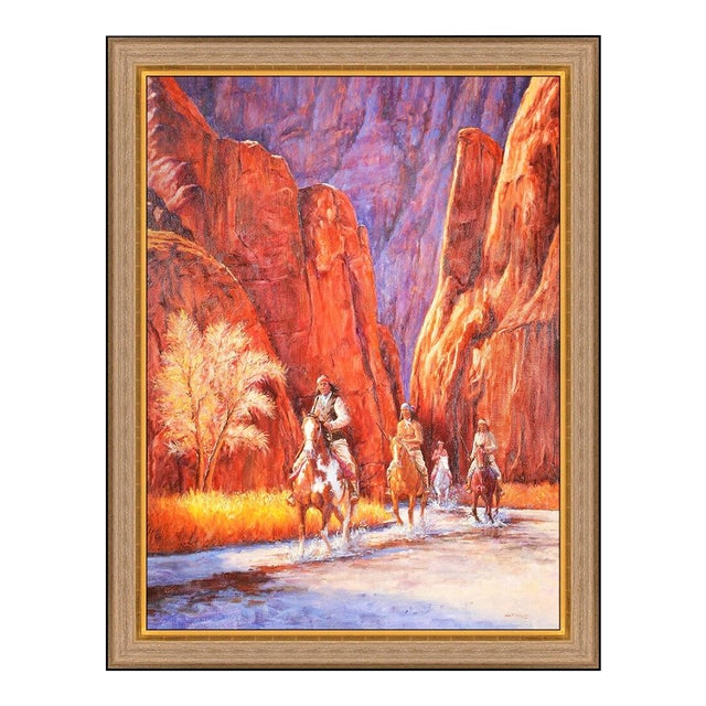 Late 20th Century Canyon Trek, Robert Winter For Sale