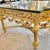 Antique French Gilt Carved Coffee Table With Black Marble Top For Sale - Image 4 of 7