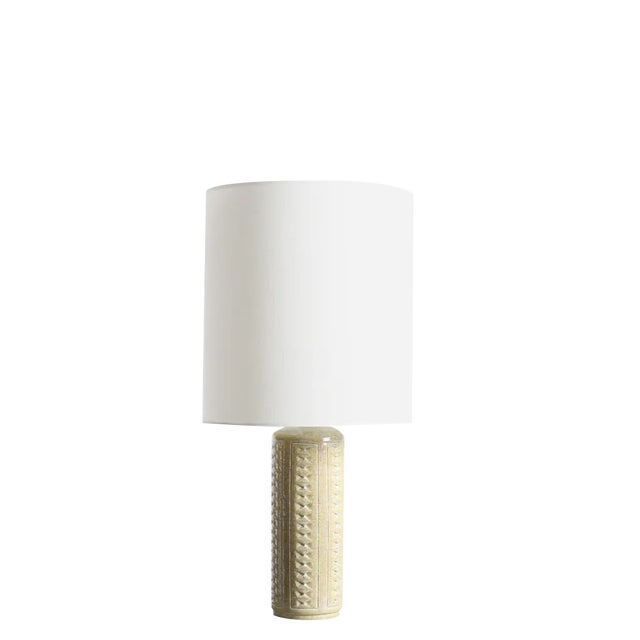 Table Lamp by Per Linnemann Schmidt for Palshus Ceramic For Sale