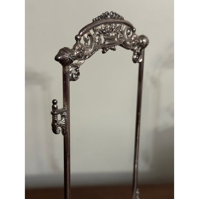 Late 19th Century Victorian Wilcox Silver Plate Pickle Castor With Figural Glass, No. 4624 For Sale - Image 12 of 15