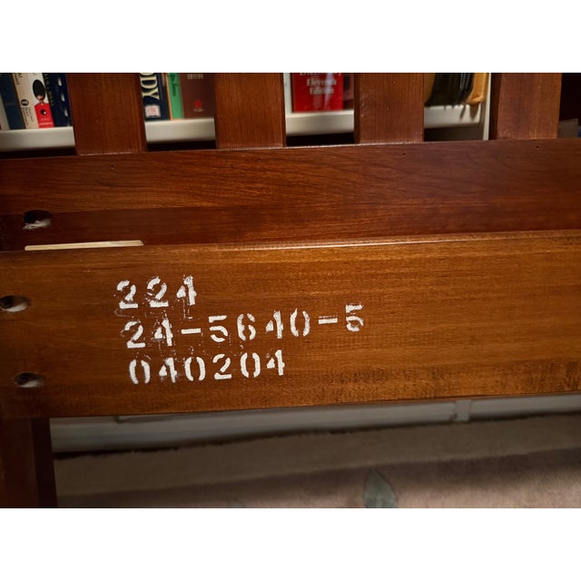 American 1990s Ethan Allen American Impressions Cherry Bed - Queen For Sale - Image 3 of 5