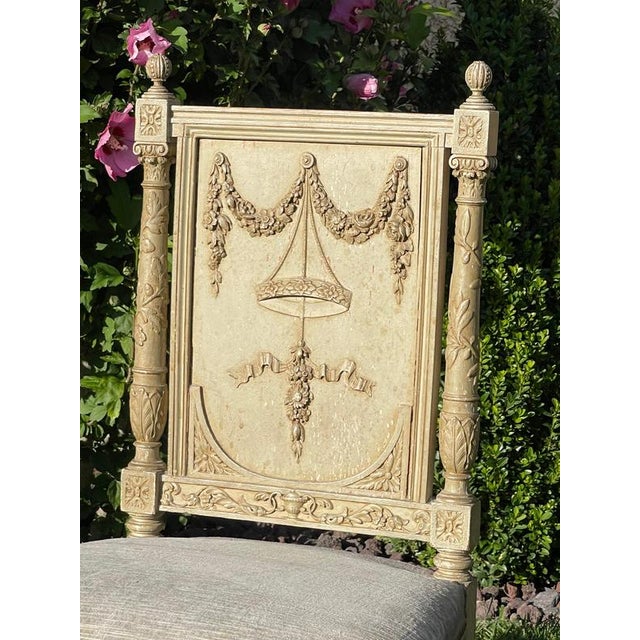 Small Louis XVI Side Chair For Sale - Image 14 of 18