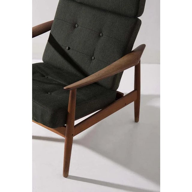 Brown Vintage Armchairs by Arne Vodder for France & Daverkosen, 1950 For Sale - Image 8 of 11