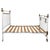 Antique Victorian Brass and Iron King Size Bed, 1800s For Sale - Image 6 of 8