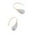 2020s Baroque Pearl Earring Hooks - 2 Pieces For Sale - Image 5 of 9