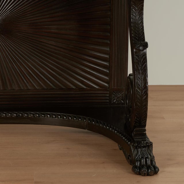 Pair of Antique Anglo Indian Rosewood Console Tables For Sale - Image 15 of 18