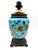 Biedermeier Table Lamp in Opal Glass and Turquoise Glass, 1890 For Sale - Image 15 of 15