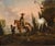 Follower of Simon Johannes Van Douw, Knight Landscape, 1700, Oil on Canvas For Sale - Image 12 of 12