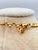 Christian Dior Christian Dior 1970s Gold‑Tone Necklace With Black Enamel & Crystal Pendant For Sale - Image 4 of 8