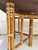 Vintage Bundled Bamboo and Lacquered Parquetry Dining Table Atrributed to McGuire For Sale - Image 10 of 12