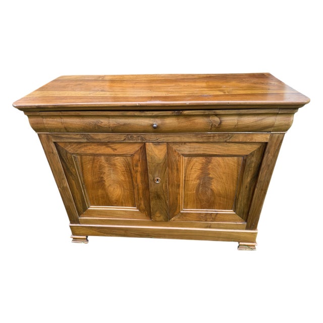 Early 19th Century Louis Philippe Sideboard in Walnut, 1820 For Sale - Image 5 of 13