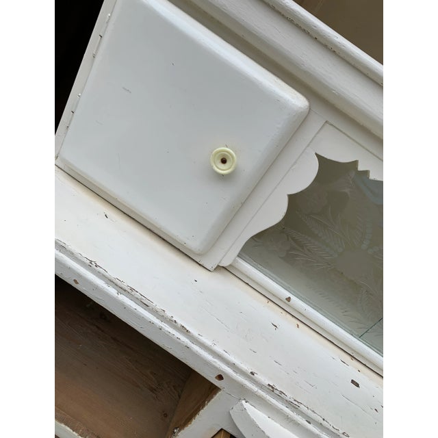 1920s Art Deco Two-Piece Kitchen Cupboard For Sale - Image 5 of 10