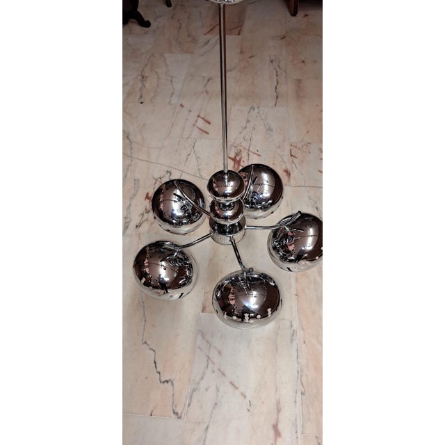 Space Age Ceiling Lamp, 1960 For Sale - Image 13 of 14
