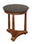French French Empire Round Table or Gueridon of Walnut With Marble Top For Sale - Image 3 of 10