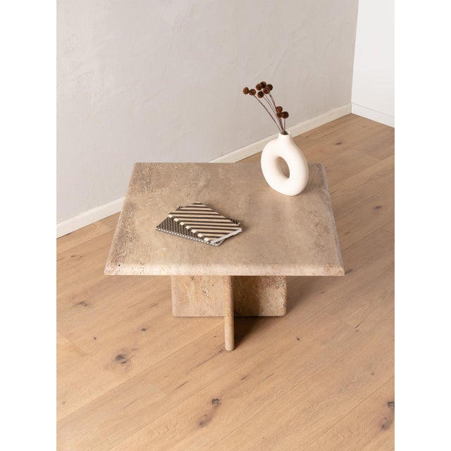 Travertine Coffee Table For Sale - Image 6 of 10