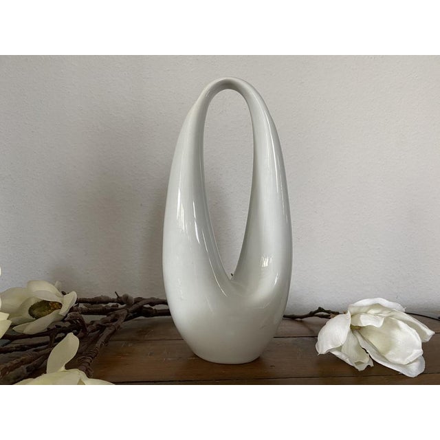 Free Shape Porcelain Kummet Vase by Beate Kuhn for Rosenthal Art Department, 1950s For Sale - Image 15 of 15
