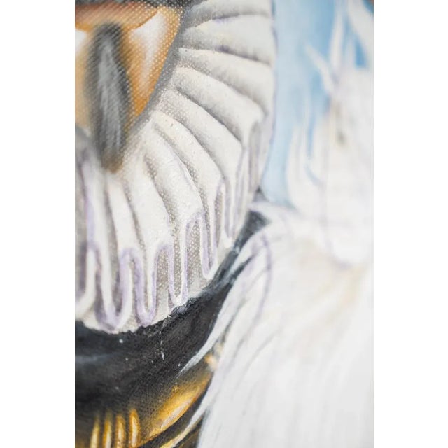 Painting, Oil on Canvas, 1950s For Sale - Image 10 of 16