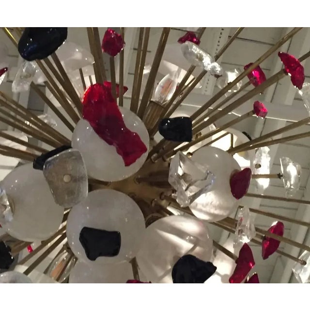 Incredible Mid-Century Modern Italian Sputnik Chandelier For Sale In New York - Image 6 of 9