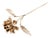 Silver Flower with Applications For Sale