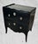 Louis XV Style Black Lacquered Walnut Chest of Drawers With Bronze Decorations For Sale - Image 4 of 12